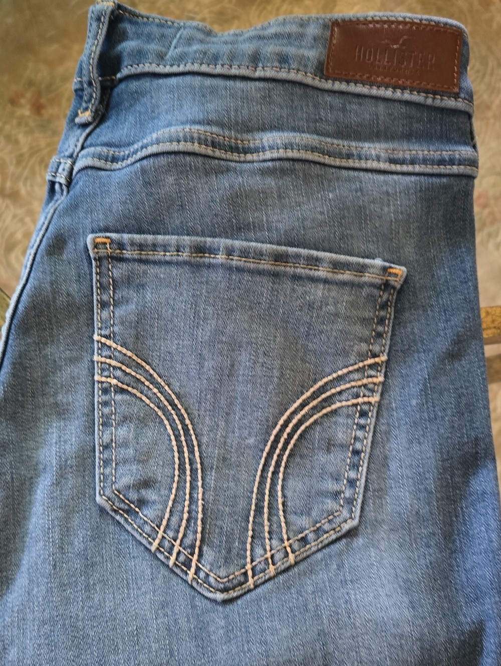 Hollister Jeans Women's Size 5 Blue High-Rise Super Skinny Classic Stretch